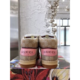 Gucci Winter Warm Wool High Top Sneakers For Men And Women Pink
