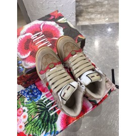 Gucci Winter Warm Wool High Top Sneakers For Men And Women Red