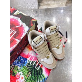 Gucci Winter Warm Wool High Top Sneakers For Men And Women White