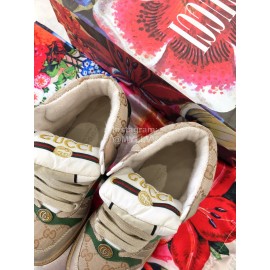 Gucci Winter Warm Wool High Top Sneakers For Men And Women Green