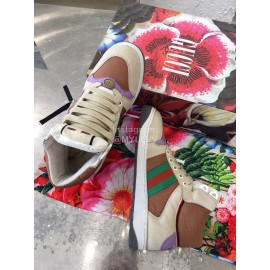 Gucci Winter Warm Wool High Top Sneakers For Men And Women Purple