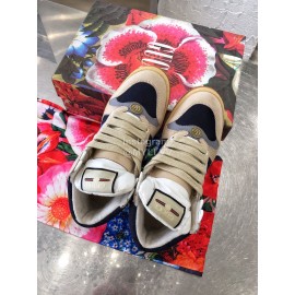 Gucci Winter Warm Wool High Top Sneakers For Men And Women Gray