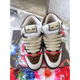 Gucci Winter Warm Wool High Top Sneakers For Men And Women