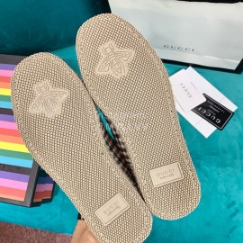 Gucci Winter Fashion Plaid Warm Wool Flat Heel Shoes For Women