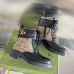 Gucci Autumn Winter New Horsebit Leather Chelsea Boots 