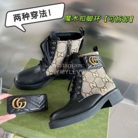 Gucci Autumn Winter New Horsebit Leather Chelsea Boots 