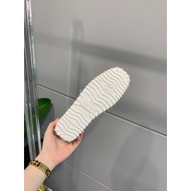 Gucci Classic Jacquard Horsebit Loafers For Women Blue