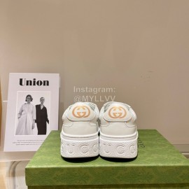 Gucci Autumn And Winter Calf Leather Thick Soled Casual Shoes For Men And Women