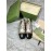 Gucci Carved Double G Flat Ballet Shoes For Women