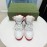 Gucci Calf Leather High Top Sneakers For Men And Women Red