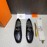 Hermes Blaise Leather Vintage Loafers For Men