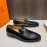 Hermes Leather Casual Blaise Loafers For Men
