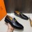Hermes Leather Casual Blaise Loafers For Men