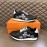 Hermes Printed Cowhide Chris Casual Sneakers Black For Men