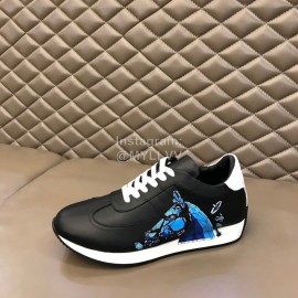 Hermes Printed Cowhide Chris Casual Sneakers For Men