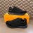 Hermes Canvas Cowhide Casual Sneakers For Men Black