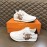 Hermes Printed Cowhide Chris Casual Sneakers For Men White