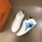 Hermes Printed White Cowhide Chris Casual Sneakers For Men