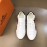 Hermes Printed Cowhide Chris Casual Sneakers White For Men