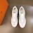 Hermes Cowhide Canvas Casual Sneakers For Men 