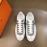 Hermes Cowhide Canvas Leisure Sneakers For Men 