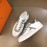 Hermes Cowhide Canvas Leisure Sneakers For Men 