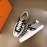 Hermes Calf Suede Casual Sneakers For Men