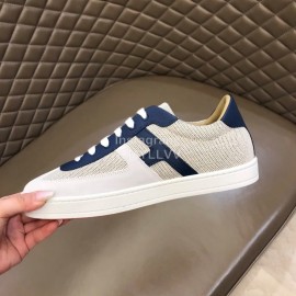 Hermes New Calf Suede Casual Sneakers For Men
