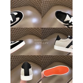 Hermes Fashion Calf Suede Casual Sneakers For Men