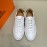 Hermes Fashion Calf Leather Casual Sneakers For Men