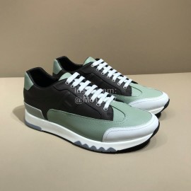 Hermes Fashion Cowhide Casual Sneakers For Men 