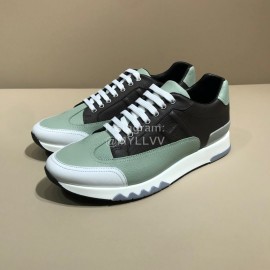 Hermes Fashion Cowhide Casual Sneakers For Men 