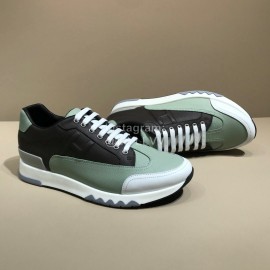Hermes Fashion Cowhide Casual Sneakers For Men 