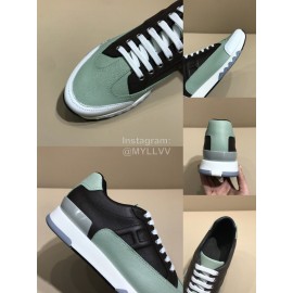 Hermes Fashion Cowhide Casual Sneakers For Men 