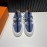 Hermes Leather Light Sneakers For Men Blue