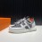 Hermes Leather Light Sneakers For Men Gray