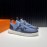 Hermes Blue Leather Light Sneakers For Men