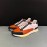 Hermes Calf Leather Casual Sneakers For Men Orange