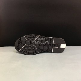 Hermes Calf Leather Casual Sneakers For Men Green