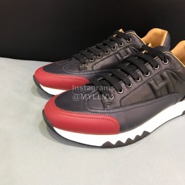Hermes Calf Leather Casual Sneakers For Men 