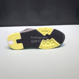 Hermes Casual Cowhide Flying Woven Sneakers For Men Gray