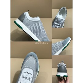 Hermes Casual Cowhide Flying Woven Sneakers For Men 