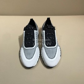 Hermes Fashion Cowhide Flying Woven Sneakers For Men 