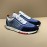 Hermes Casual Cowhide Flying Woven Sneakers For Men Blue