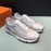Hermes Casual Cowhide Sneakers For Men White