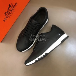 Hermes Fashion Leather Casual Sneakers For Men