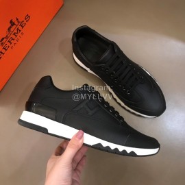 Hermes Fashion Leather Casual Sneakers For Men