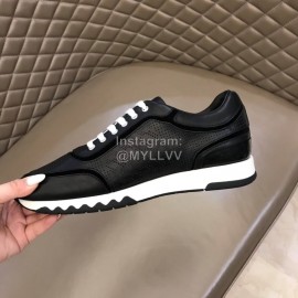 Hermes New Leather Casual Sneakers For Men