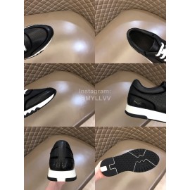 Hermes New Leather Casual Sneakers For Men