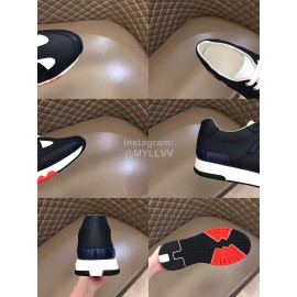 Hermes New Leather Leisure Sneakers For Men